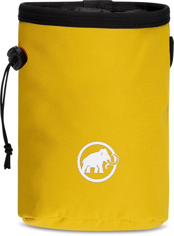 Mammut Gym Basic Chalk Bag, żółty 2022 Magnezje i torebki na magnezje 2050-00320-40204-1
