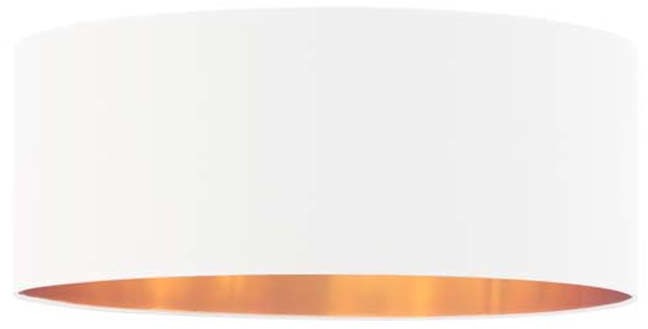LYSNE Nowoczesny plafon do salonu DUBAJ GOLD fi - 30 cm 14528/182