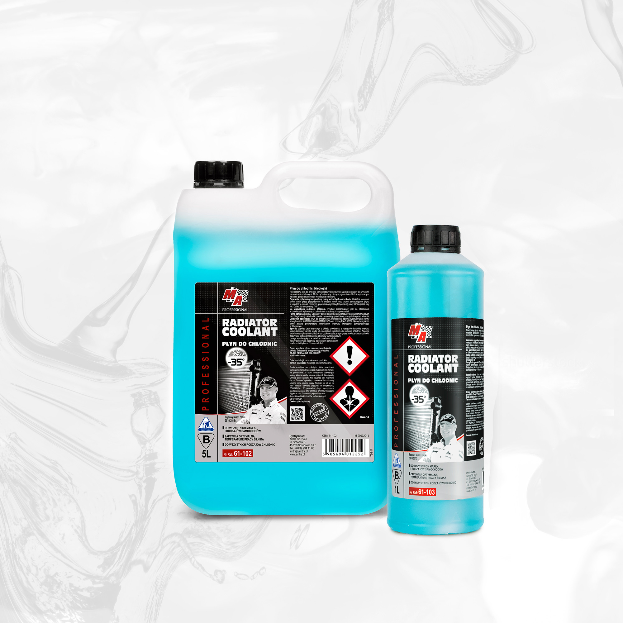 MA Professional Płyn do chłodnic niebieski MA Profesional 5 l