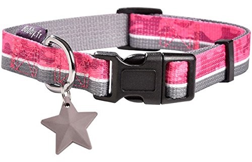 Bobby Znane  clnorm _ Rose _ L paskiem na szyję dużych, L, różowy CLNORM_ROSE_L