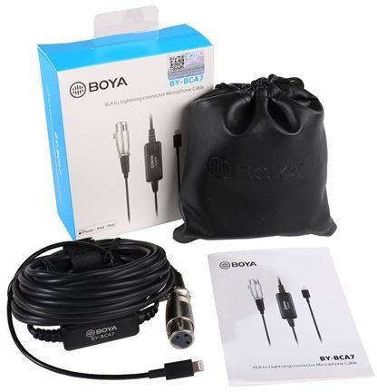 BOYA BOYA BY-BCA7 - Interfejs XLR dla urządzeń Apple iOS