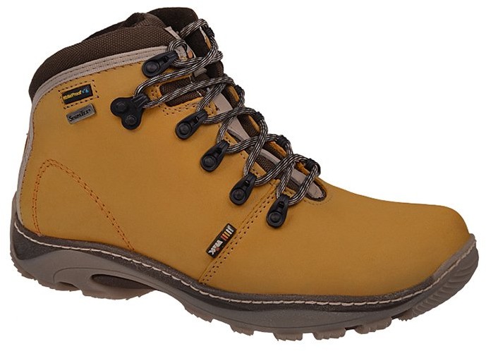 Nik Giatoma Niccoli Trzewiki trekkingowe 08-0137-005 Camel Buty SympaTex 26355