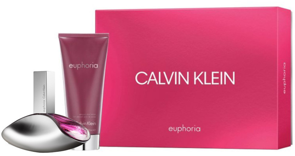 Calvin Klein Euphoria zestaw - woda perfumowana 100 ml + balsam do ciała 100 ml KLE-EUP66
