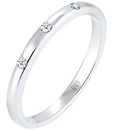 Diamore diamore ring taśma pierścionek pierścionek z diamentem (0.06 CT) 925 Srebrny, srebro, Silver 0601360317_56