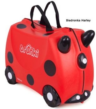 Trunki Jeżdżąca walizeczka Biedronka Harley TRU-L092