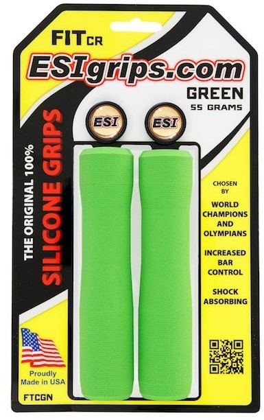 ESI Grips Chwyty kierownicy Grips Fit CR zielony 181517000131