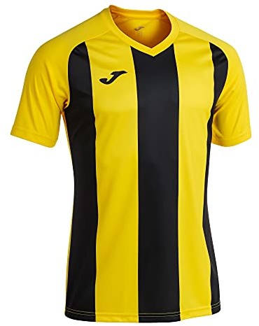 Joma Męska koszulka Pisa Ii Żółty-czarny 4XS 102243