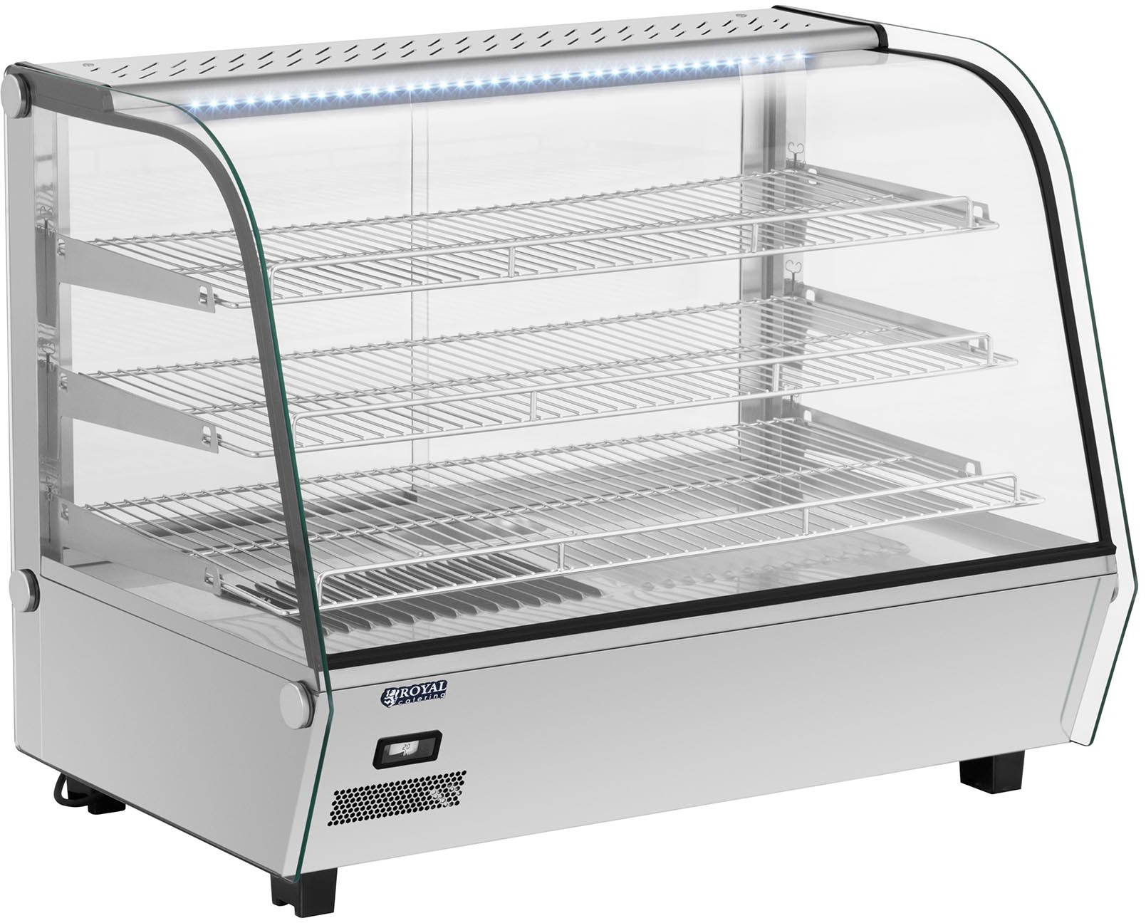 Royal Catering Witryna grzewcza 160 l RCWS-160S