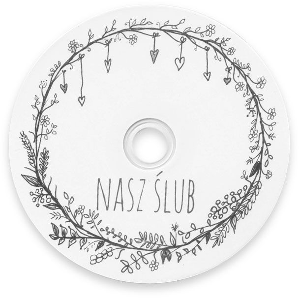 Płyta DVD Nasz ślub B&W TS (DVD-R 4,7GB 16x)
