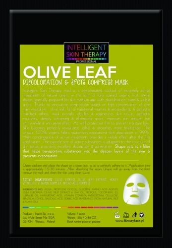 Beauty Face INTELLIGENT SKIN THERAPY PRZECIWZMARSZCZKOWA MASKA Z MIODEM I EKSTRAKTEM OLIWEK (1) E030-313A2_20141201153048