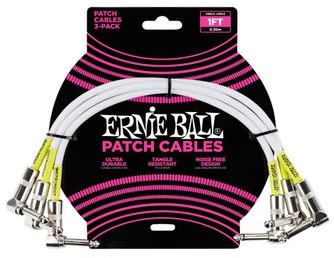 Ernie Ball 6055 Kable do łączenia efektów 0,30 m