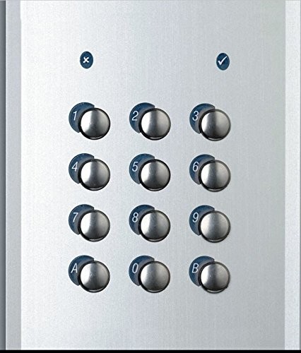 Unbekannt farfisa FC52PL Code Lock, 2 styki, podświetlane przyciski sterujące, 1.5 W, 12 V, 1 sztuki