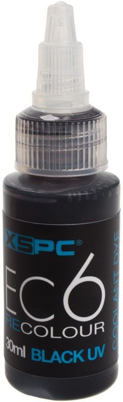 XSPC barwnik EC6 ReColour Dye 30ml czarny UV 5060175589446 5060175589446