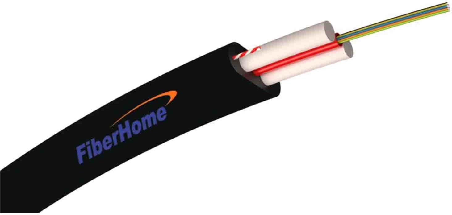 FiberHome Światłowód FiberHome 12J ADSS jednotubowy płaski G.652D span 60m 12J ADSS