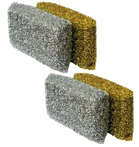 Gąbka do naczyń - Zmywak Do Teflonu - Lurex 4szt.