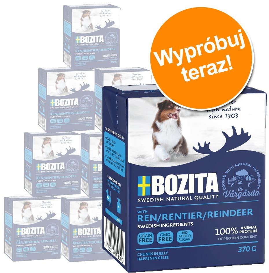 Bozita Reindeer dla psa 370g