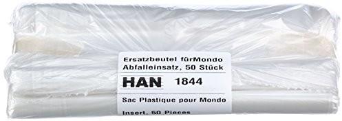 Han HAN 1844, worki na śmieci do zastosowania na śmieci Mondo, rolka z 50 sztuk, opakowanie  sztuk 1844