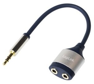 Logilink Splitter audio 3.5mm do 2x3.5mm CA1100