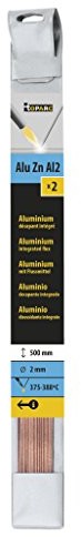 GYS 2 aluminiowe pręty spawalnicze  otula  średnica 2,0 MM  długość 500 MM, 1 sztuki, 047433 047433
