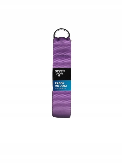 Pasek Taśma do Jogi , Yoga Strap - Fiolet