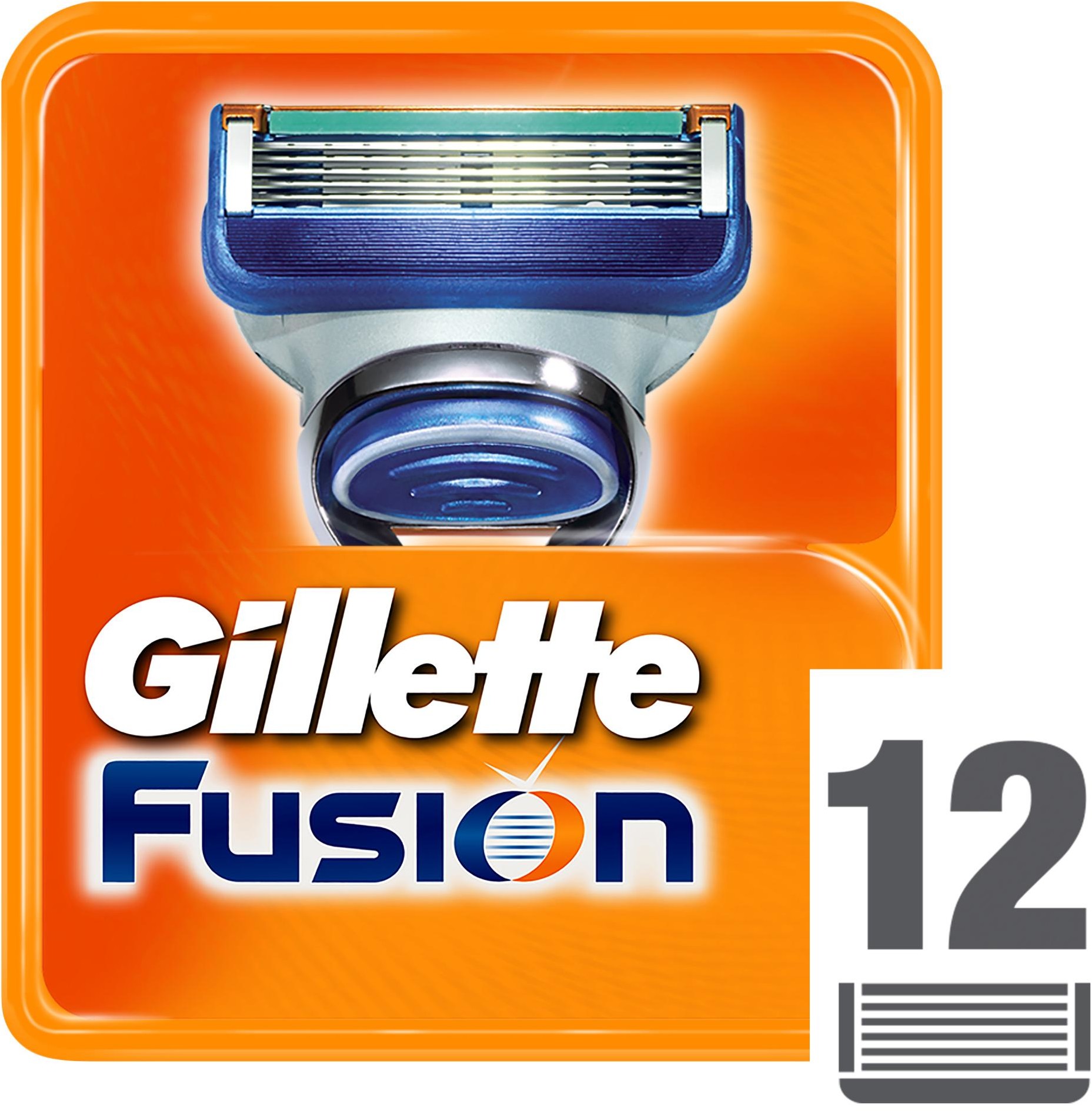 Gillette wkłady do maszynki Fusion 12 sztuk