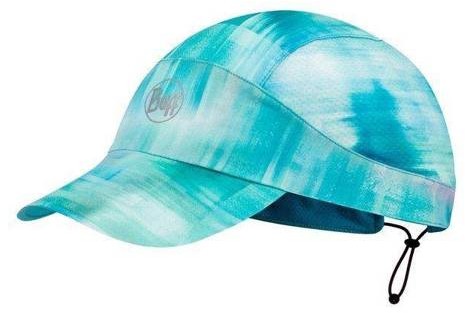Buff Czapka biegowa z daszkiem PACK RUN CAP Marbled Turquoise
