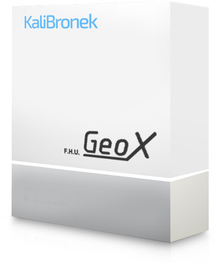 GeoX KaliBronek program do kalibracji edycji i zarządzania rastrami GEOX-KALIBRONEK