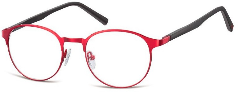 Sunoptic Okulary oprawki okrągłe stalowe 998G