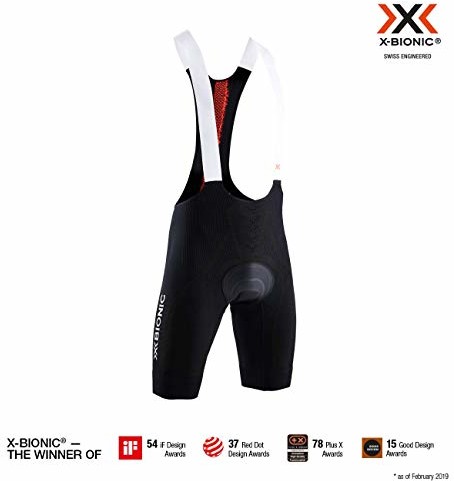 X-Bionic męskie spodenki The Trick 4.0 Bike Bib Padded, czarny, s