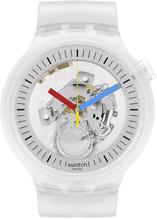Swatch SB01K102-5300 CLEARLY PAY!