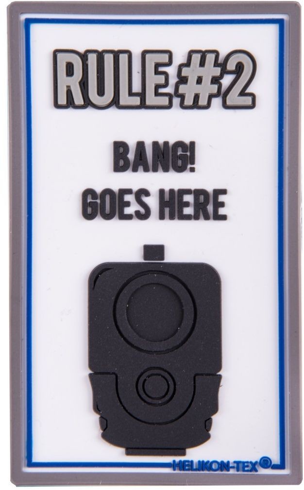 Helikon Naszywka Rule#2 PVC White (OD-RL2-RB-20) H OD-RL2-RB-20