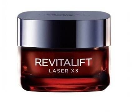 Loreal Revitalift Laser X3 Przeciwzmarszczkowy krem do twarzy na dzień 40+ SPF20 50ml