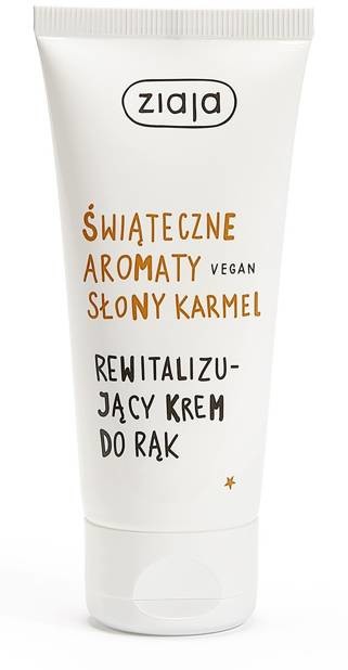 Ziaja Świąteczne aromaty Słony karmel rewitalizujący krem do rąk 50ml