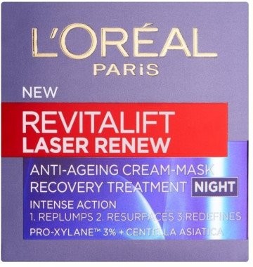 L'oreal Rewitalizujący krem-maska na noc - L'Oreal Paris Revitalift Laser Renew Night Cream-Mask Rewitalizujący krem-maska na noc - L'Oreal Paris Revitalift Laser Renew Night Cream-Mask