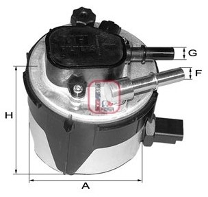 SOFIMA Filtr paliwa S 5170 GC