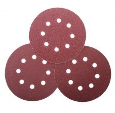 Proline Krążki ścierne na rzep z otworami 125 mm granulacja 100 5 sztuk 49143 PX49143