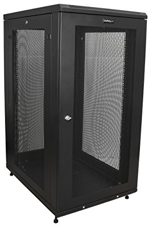 StarTech com Server Rack obudowa szafki 78 cm głębokości 24 HE, rk2433bkm RK2433BKM