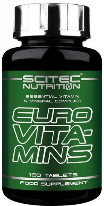 Фото - Вітаміни й мінерали Scitec Nutrition Euro Vita-Mins 120Tab. 