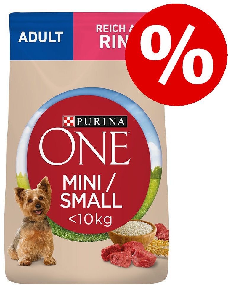 Purina One 34% taniej! Purina One 7 9 kg Mini Active kurczak i ryż 9 kg