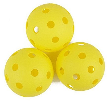 Spokey Uni hokej piłka piłka, Floor-częściowy zestaw, sportowy, żółty 85654.0