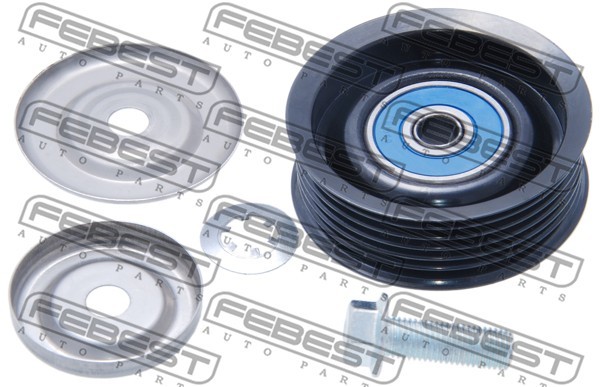 FEBEST rolka kierunkowa / prowadząca, pasek klinowy zębaty FEBEST 2488-KOL 2488-KOL