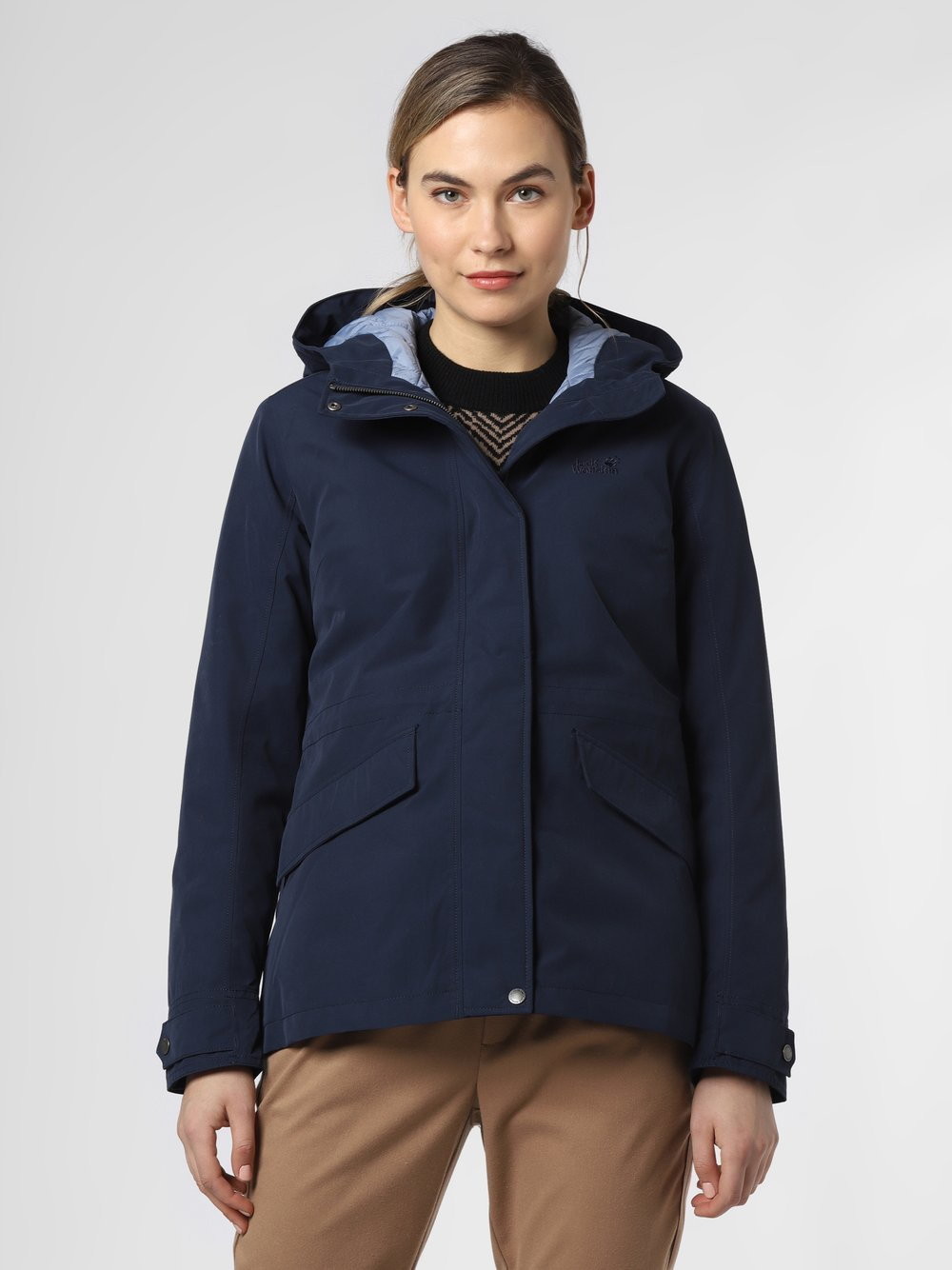 Jack Wolfskin Damska kurtka funkcyjna Lake Louise, niebieski