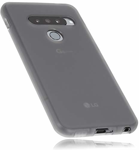 Mumbi TPU etui na telefon komórkowy kompatybilne z LG G8s ThinQ przezroczyste czarne LG G8s Hülle