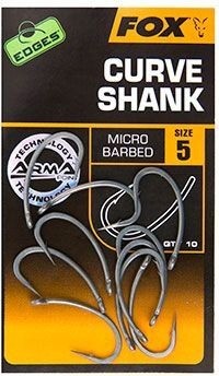 Fox Edges Armapoint Curve shank roz. 4 (CHK191)