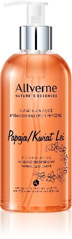 Allverne Natures Essences Mydło do rąk i pod prysznic Papaja-Kwiat Lei 300ml