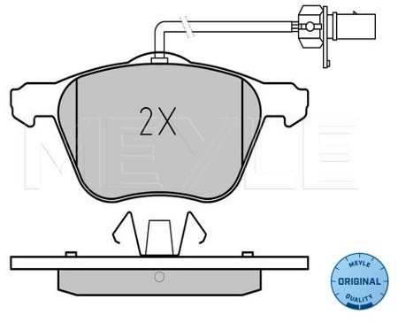 Wulf Gaertner Autoparts Zestaw klocków hamulcowych, hamulce tarczowe Wulf Gaertner Autoparts 025 232 6920/W