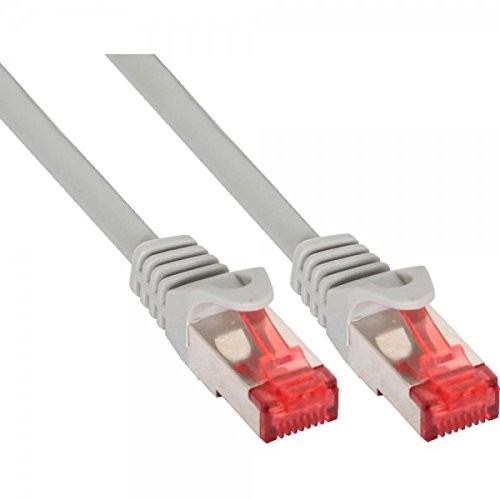 InLine Patchcord S/FTP PiMF Cat.6 250MHz halogen free szary 3m 76903
