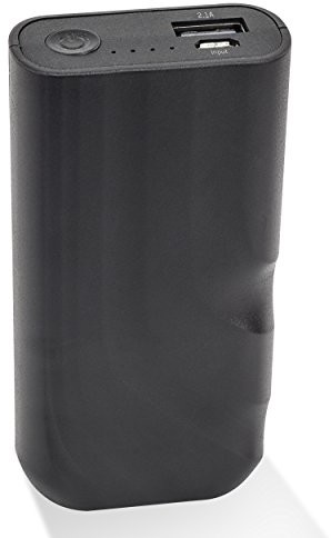 ANSMANN Ansmann Powerbank o pojemności porty USB i wskaźnik stanu LED/zewnętrzny dodatkowy akumulator idealnie nadaje się do modelu Samsung iPhone iPad tablet Kindle w celu uzyskania urządzenia 1700-0087