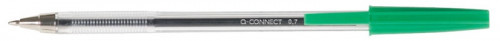 Q-CONNECT Długopis z wymiennym wkładem 0,7mm (linia), zielony KF34045