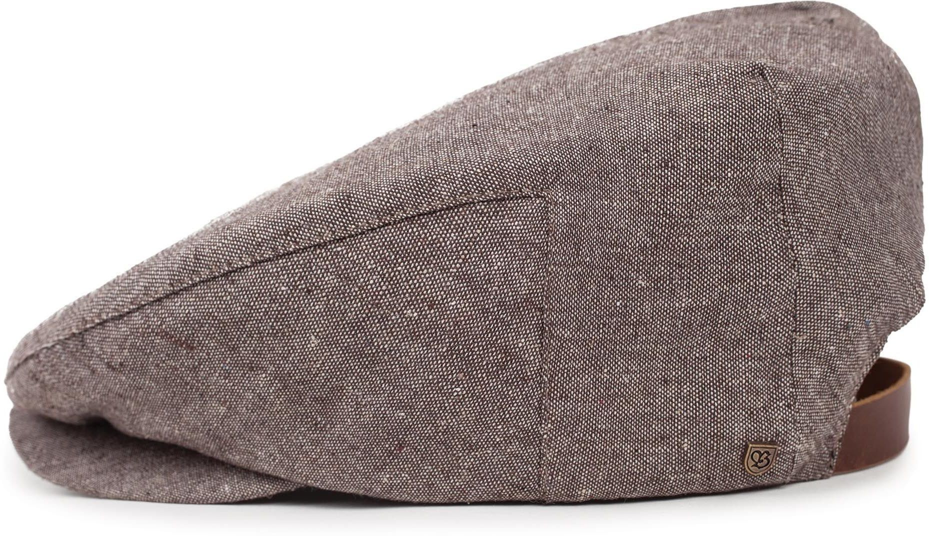 Brixton kaszkiet SETH SNAP CAP Brown/White